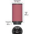 Load image into Gallery viewer, K&amp;N Universal Rubber Filter 6in ID 7.5in OD 12in H - Detail View