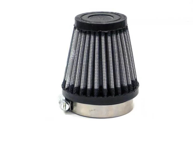 K&N Universal Rubber Filter Round Tapered 3in Base OD x 2in Top OD x 3in H - Back View