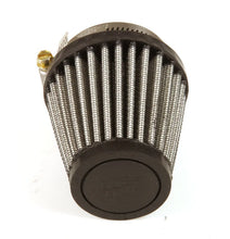 Load image into Gallery viewer, K&amp;N Universal Rubber Filter Round Tapered 3in Base OD x 2in Top OD x 3in H - Installation View
