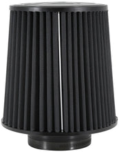 Load image into Gallery viewer, K&amp;N Universal Rubber Filter-Round Tapered 4in Flange ID x 8in Base OD x 6.625in Top OD x 8in H - Back View
