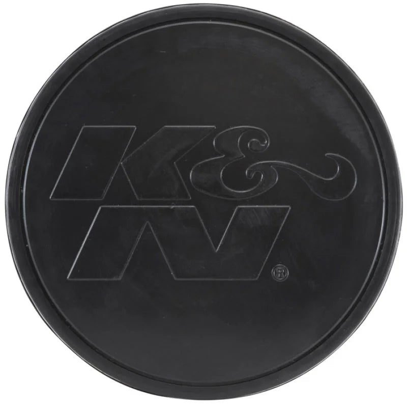 K&N Universal Rubber Filter-Round Tapered 4in Flange ID x 8in Base OD x 6.625in Top OD x 8in H - Additional View 5