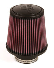 Load image into Gallery viewer, K&amp;N Universal Rubber Filter - Round Tapered 6in Base OD x 3in Flange ID x 6in H - Main Product View