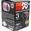 Load image into Gallery viewer, K&amp;N Universal Rubber Filter - Round Tapered 6in Base OD x 3in Flange ID x 6in H - Additional View 10