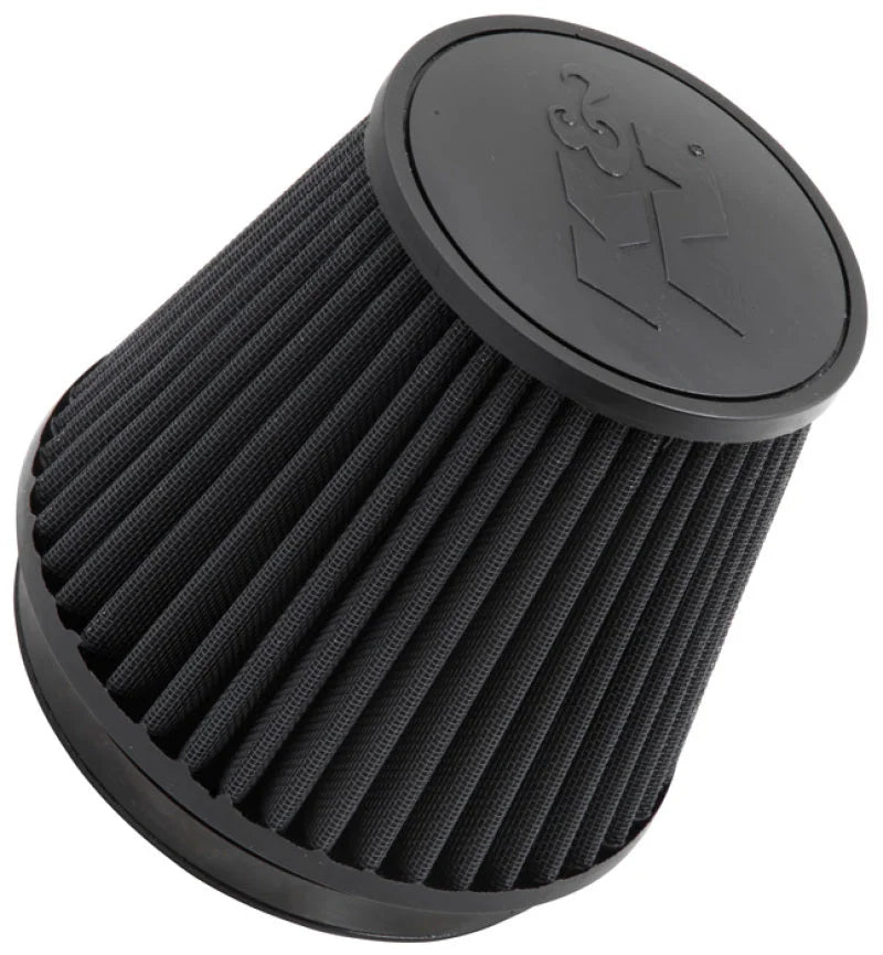 K&N Universal Rubber Filter Round Tapered 6in Flange ID x 7.5in Base OD x 5.25in Top OD x 6in Height - Main Product View