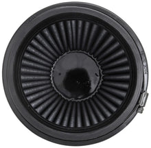 Load image into Gallery viewer, K&amp;N Universal Rubber Filter Round Tapered 6in Flange ID x 7.5in Base OD x 5.25in Top OD x 6in Height - Installation View