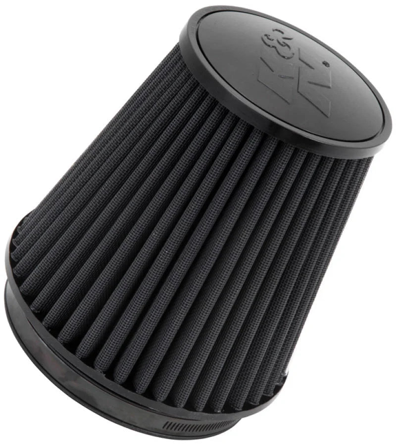 K&N Universal Rubber Filter Round Tapered 6in Flange ID x 7.5in Base OD x 5.25in Top OD x 8in Height - Main Product View