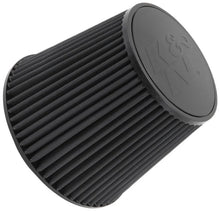 Load image into Gallery viewer, K&amp;N Universal Rubber Filter-Round Tapered 6in Flange ID x 9in Base OD x 6.625in Top OD x 7.5in H - Main Product View