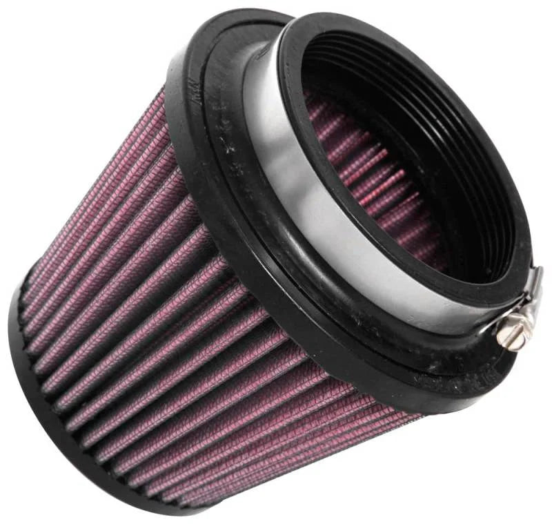 K&N Universal Tapered Filter 3-1/8in Flange IDx4-15/16in Base OD x 3-1/2in Top OD x 3-15/16in Height - Side View