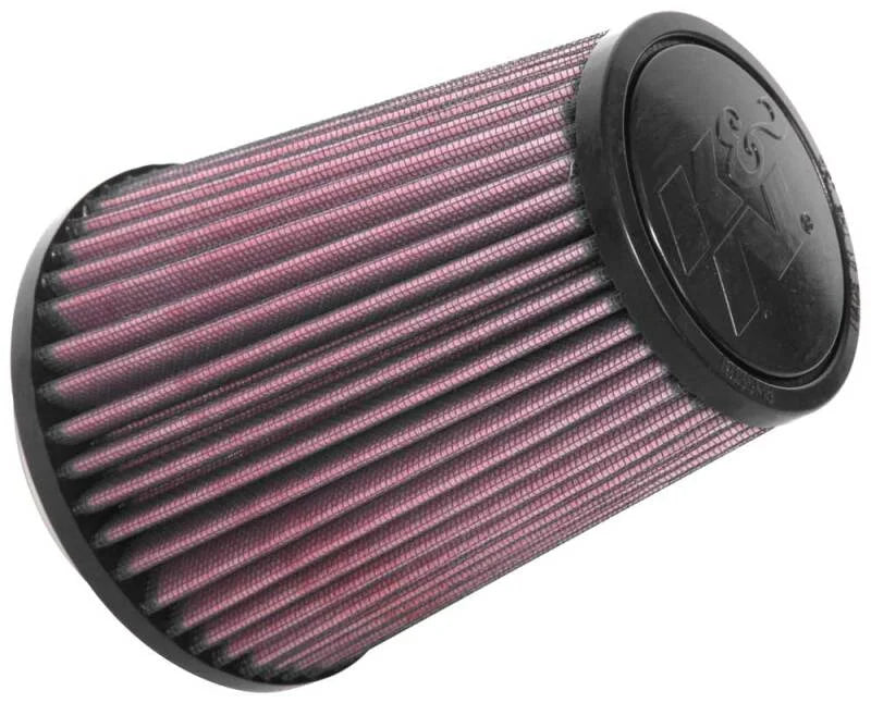 K&N Universal Tapered Filter 3.125in Flange ID x 5in Base OD x 3.5in Top OD x 6in Height - Main Product View