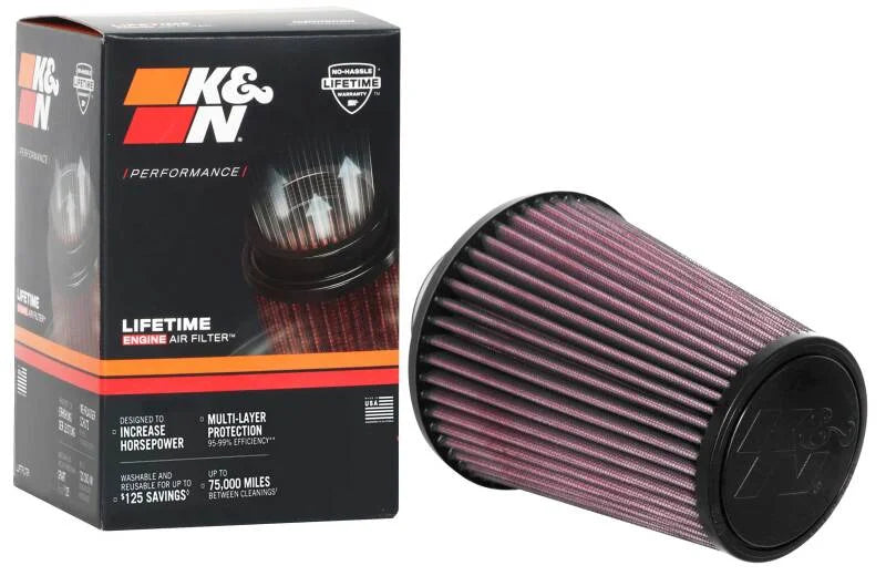 K&N Universal Tapered Filter 3in Flange ID x 6in Base OD x 4in Top OD x 6.75in Height - Additional View 7