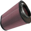 Load image into Gallery viewer, K&amp;N Universal Tapered Filter 4-1/2in Flange, 6-1/4in x 9-1/4in Base, 7in x 4.5in Top, 10in Height - Installation View