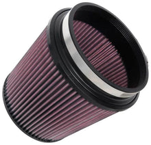Load image into Gallery viewer, K&amp;N Universal Tapered Filter 6in Flange ID x 7.5in Base OD x 5.875in Top OD x 6.5in Height - Side View