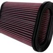 Load image into Gallery viewer, K&amp;N Universal Unique Air Filter 7.5in X 4.5in Base x 5.5in X 2.5in Top x 9in Height - Side View