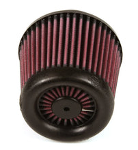 Load image into Gallery viewer, K&amp;N Universal X-Stream Clamp-On Air Filter 3.313in Flg ID/4.875in Base OD/4in Top OD/4.25in H - Installation View
