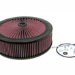 Load image into Gallery viewer, K&amp;N X-Stream Flow Control 4Bl Holley No Choke 14X4 - Main Product View
