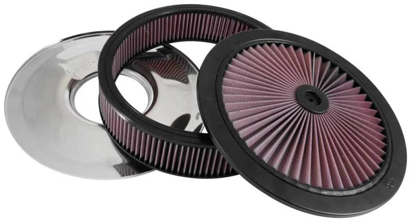 K&N X-Stream Top Assembly 14in OD 5.125in Neck Flange 4.62in H w/Vent - Additional View 6