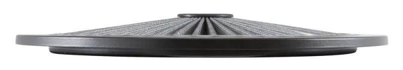 K&N X-Stream Top Filter 14in OD Black Round Lid - Detail View