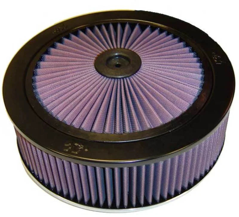 K&N X-Stream Top Filter Red 11in / 5.125in Neck Flange / 4.37in Height - Main Product View