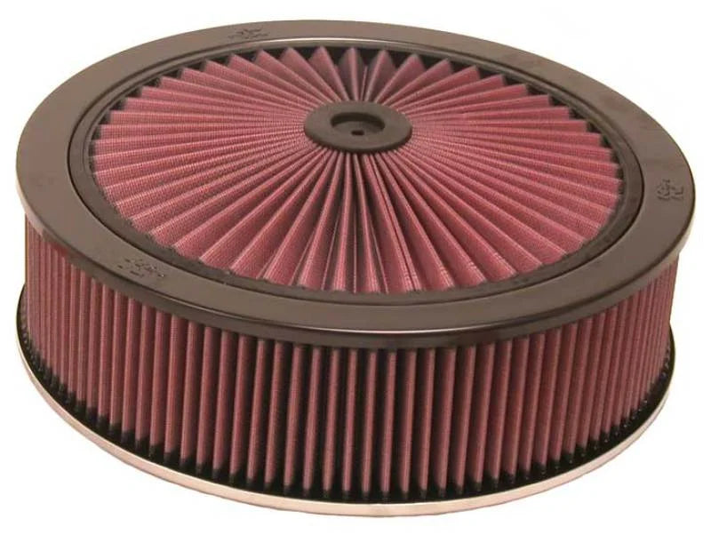 K&N X-Stream Top Filter Red 14in OD / 7.313in Neck Flange / 5.5in Height - Main Product View