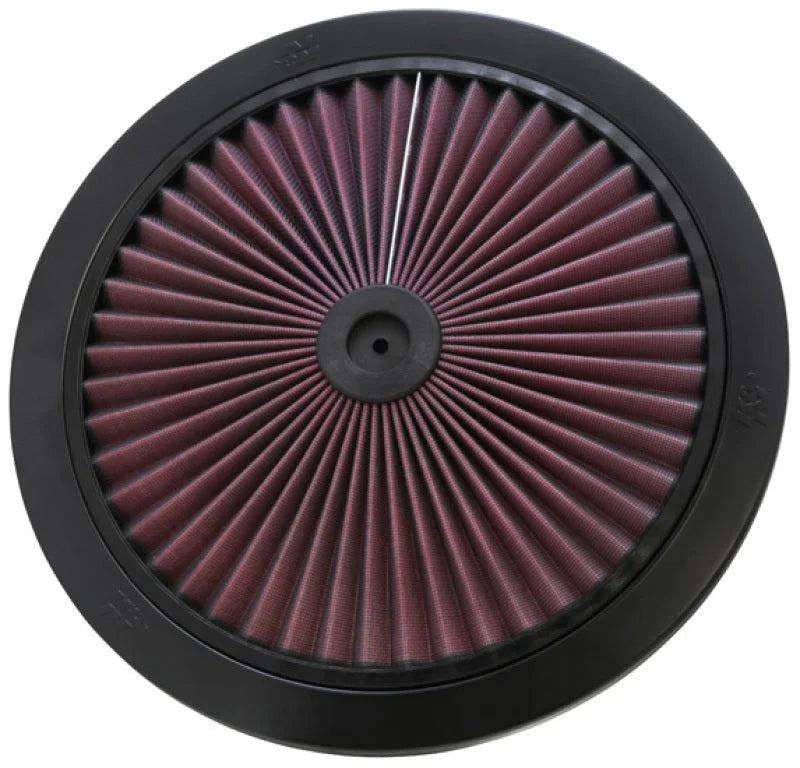 K&N X-Stream Top Filter X-Stream 14 inch OD Black - Main Product View