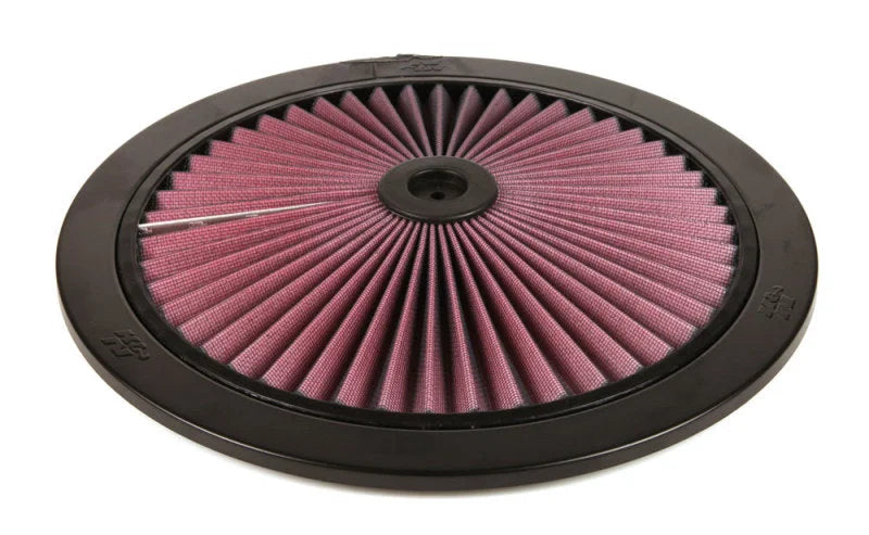 K&N X-Stream Top Filter X-Stream 14 inch OD Black - Side View