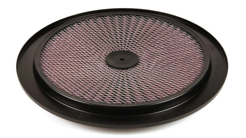 K&N X-Stream Top Filter X-Stream 14 inch OD Black - Back View