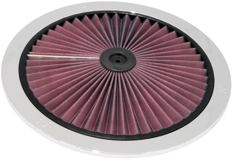 K&N X-Stream Top Filter X-Stream 14 inch OD Chrome - Main Product View
