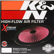 Load image into Gallery viewer, K&amp;N X-Stream Top Filter X-Stream 14in OD - Red - Additional View 8