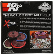 Load image into Gallery viewer, K&amp;N X-Stream Top Filter X-Stream 16in OD - Black - Additional View 5