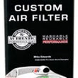 Load image into Gallery viewer, K&amp;N X-Stream Top Filter X-Stream 5.125in Flange 14x3.12in Height 0.875in Drop Base - Back View