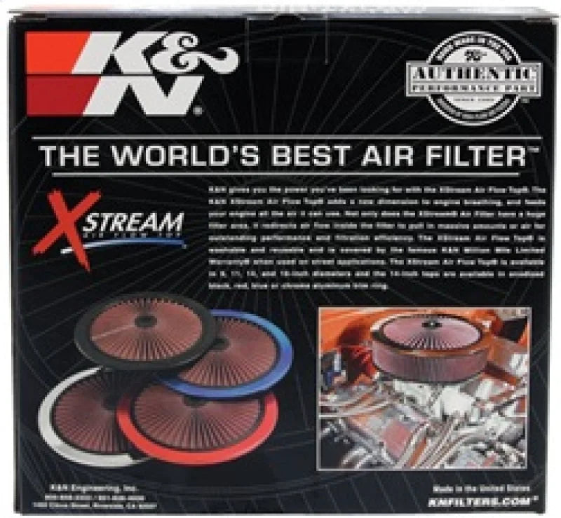 K&N X-Stream Top Round Lid 9 inch Outside Diameter - Additional View 6