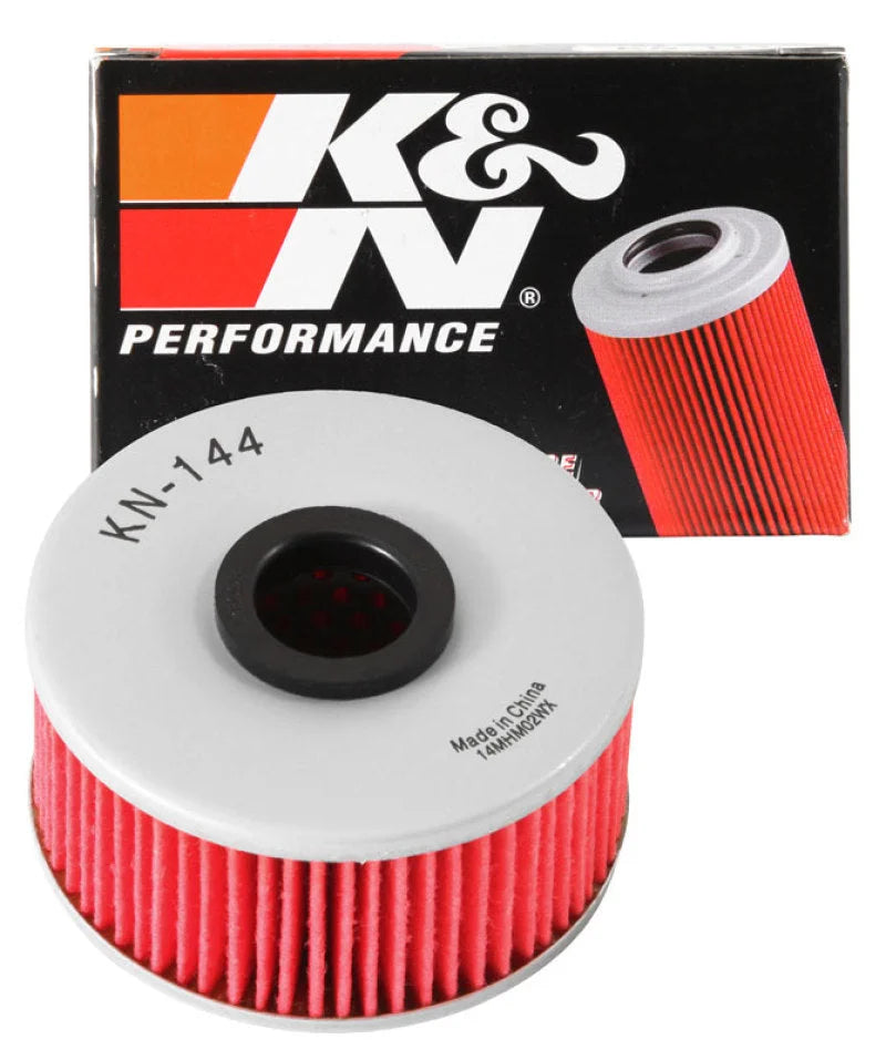 K&N Yamaha 3in OD x 1.563in H Oil Filter - Detail View