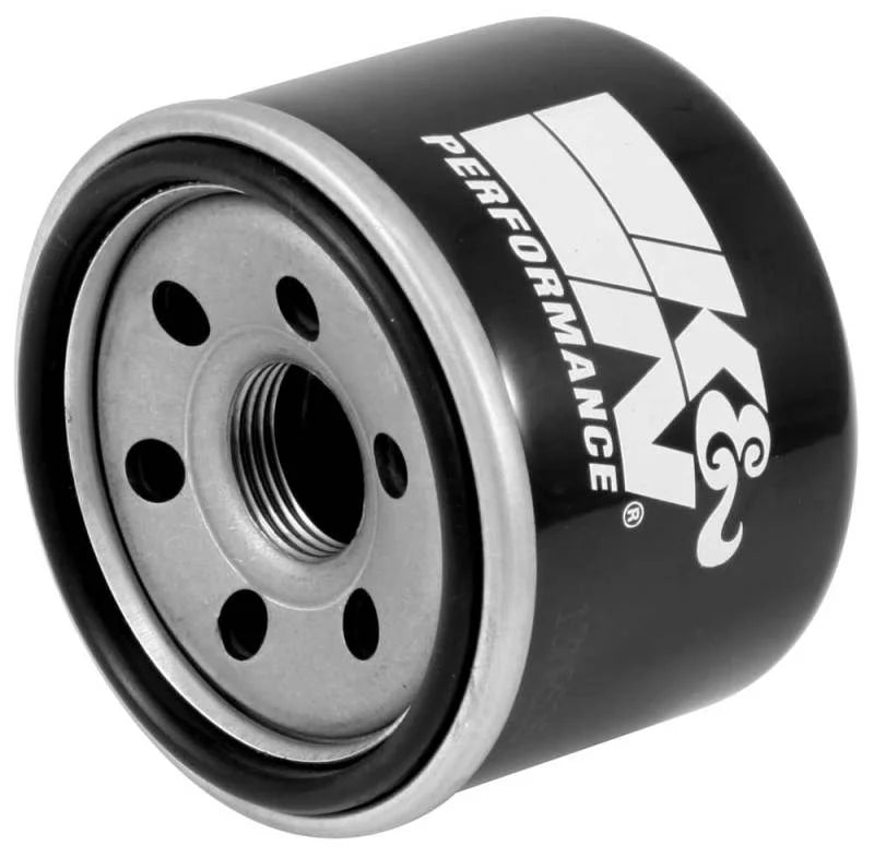 K&N Yamaha / Kymco 2.813in OD x 2.469in H Oil Filter - Side View