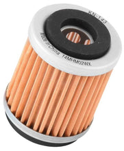 Load image into Gallery viewer, K&amp;N Yamaha / MBK 1.5in OD x 1.938in H Oil Filter - Side View