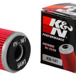 Load image into Gallery viewer, K&amp;N Yamaha / MBK / Fantic Caballero 1.5in OD x 1.813in H Oil Filter - Installation View