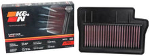 Load image into Gallery viewer, K&amp;N Yamaha MT-09 890 2021 Replacement Air Filter - Back View