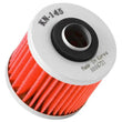 Load image into Gallery viewer, K&amp;N Yamaha / MUZ / MZ / Sachs / Aprilia / Derbi 2.156in OD x 2.313in H Oil Filter - Back View