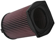 Load image into Gallery viewer, K&amp;N Yamaha Wolverine X4 847CC 2018-2020 Replacement Air Filter - Side View