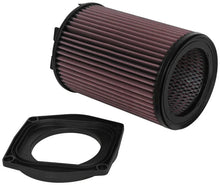 Load image into Gallery viewer, K&amp;N Yamaha Wolverine X4 847CC 2018-2020 Replacement Air Filter - Back View
