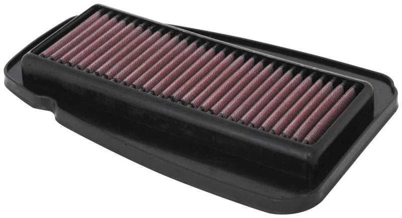 K&N Yamaha YZF R125 2019 Replacement Air Filter - Side View