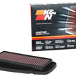 Load image into Gallery viewer, K&amp;N Yamaha YZF R125 2019 Replacement Air Filter - Back View