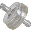 Load image into Gallery viewer, K&amp;N in-Line Gas Fltr 5/16 Snglepac - Side View