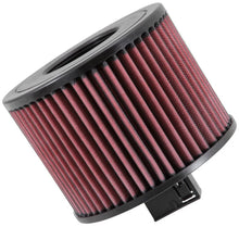 Load image into Gallery viewer, K&amp;N washable, reusable High-Flow Air Filter. - Installation View