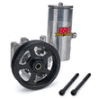 Load image into Gallery viewer, KRC Power Steering P/S Pump Elite w/ 4.2in 6 Rib Pulley w/Reservoir ESP 19620100
