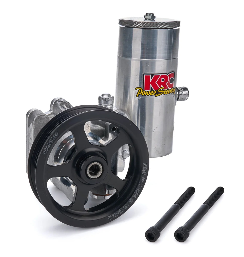 KRC Power Steering P/S Pump Elite w/ 4.2in 6 Rib Pulley w/Reservoir ESP 19620100