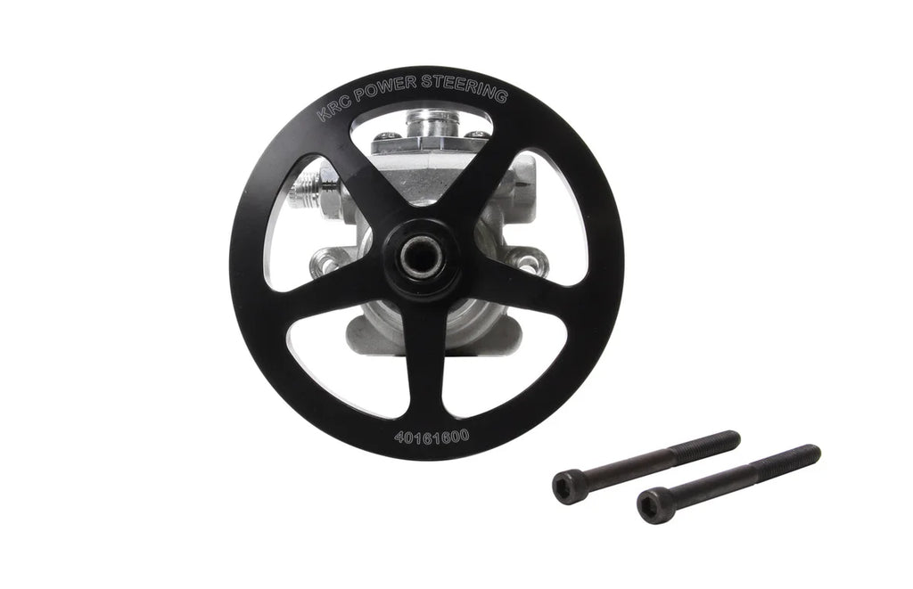 KRC Power Steering P/S Pump Elite w/ 6in V- Belt Pulley w/o Res ESP 19610000