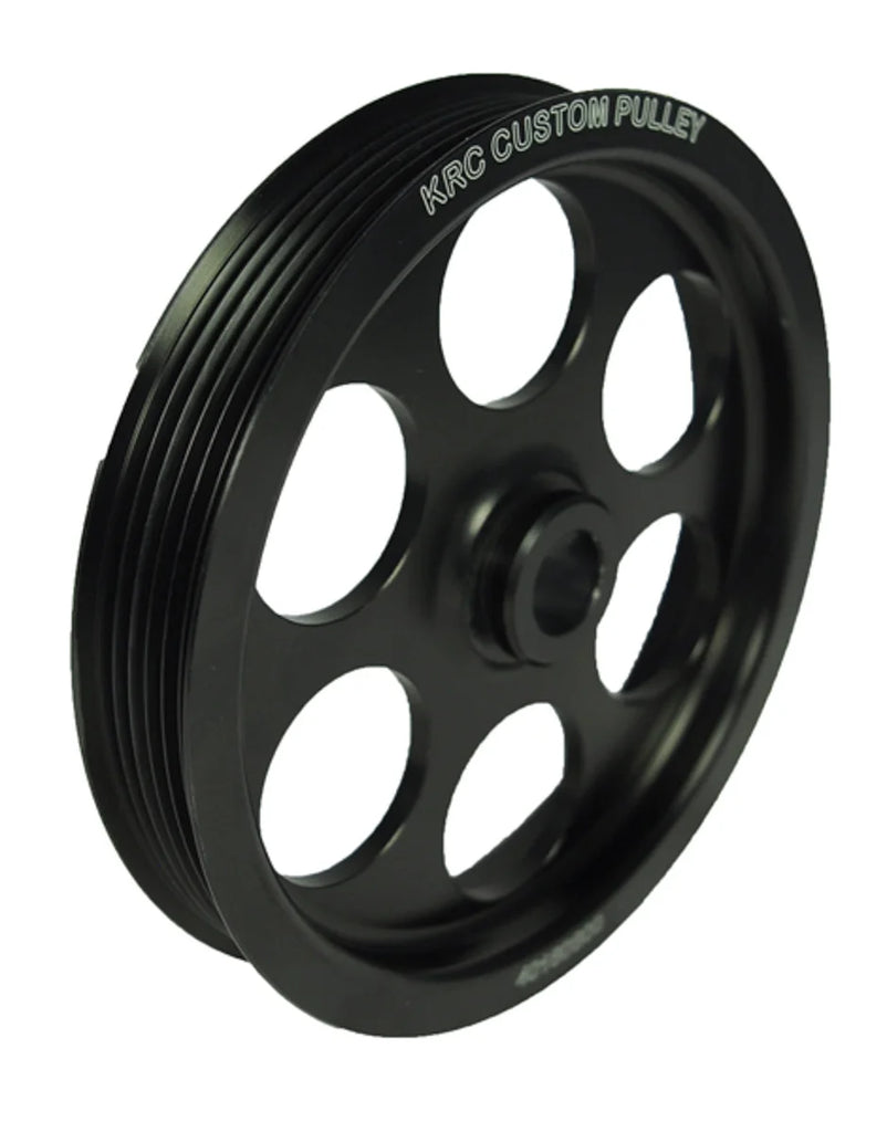 KRC Power Steering P/S Pump Pulley 6in Serpentine Press On KRC 40160600