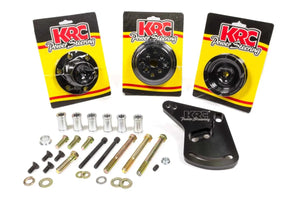KRC Power Steering Pulley Kit Serpentine Ford 347SR/JR 12% Red. KIT 66347612