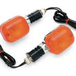 Load image into Gallery viewer, K&amp;S Technologies CLEAR LENS, ON / OFF-ROAD DOT TURN SIGNALS, CHROME PAIR 25-7002C