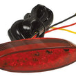 Load image into Gallery viewer, K&amp;S Technologies LED Oval Stoplamp, Red Lens, Long Wires (20 LEDs + 5 LEDs For) 25-6605S